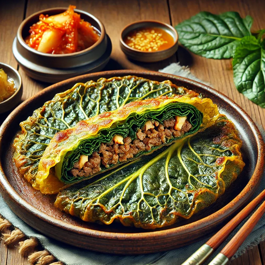 깻잎전 동그랑땡 넣은 깻잎전 깻잎 요리 깻잎 반찬