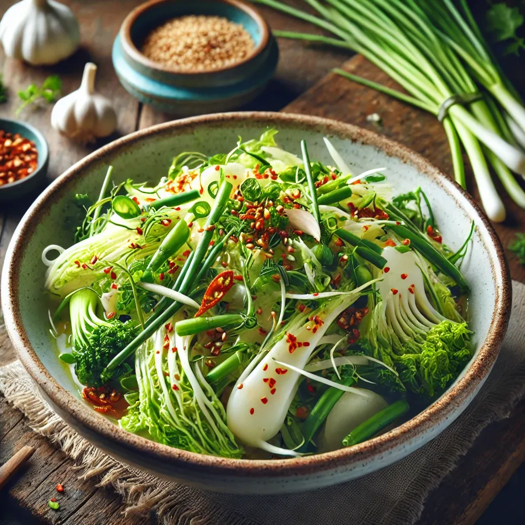 입맛돋는 봄동겉절이 지금이제철~