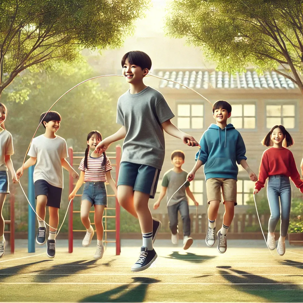 단체 줄넘기 게임 방법