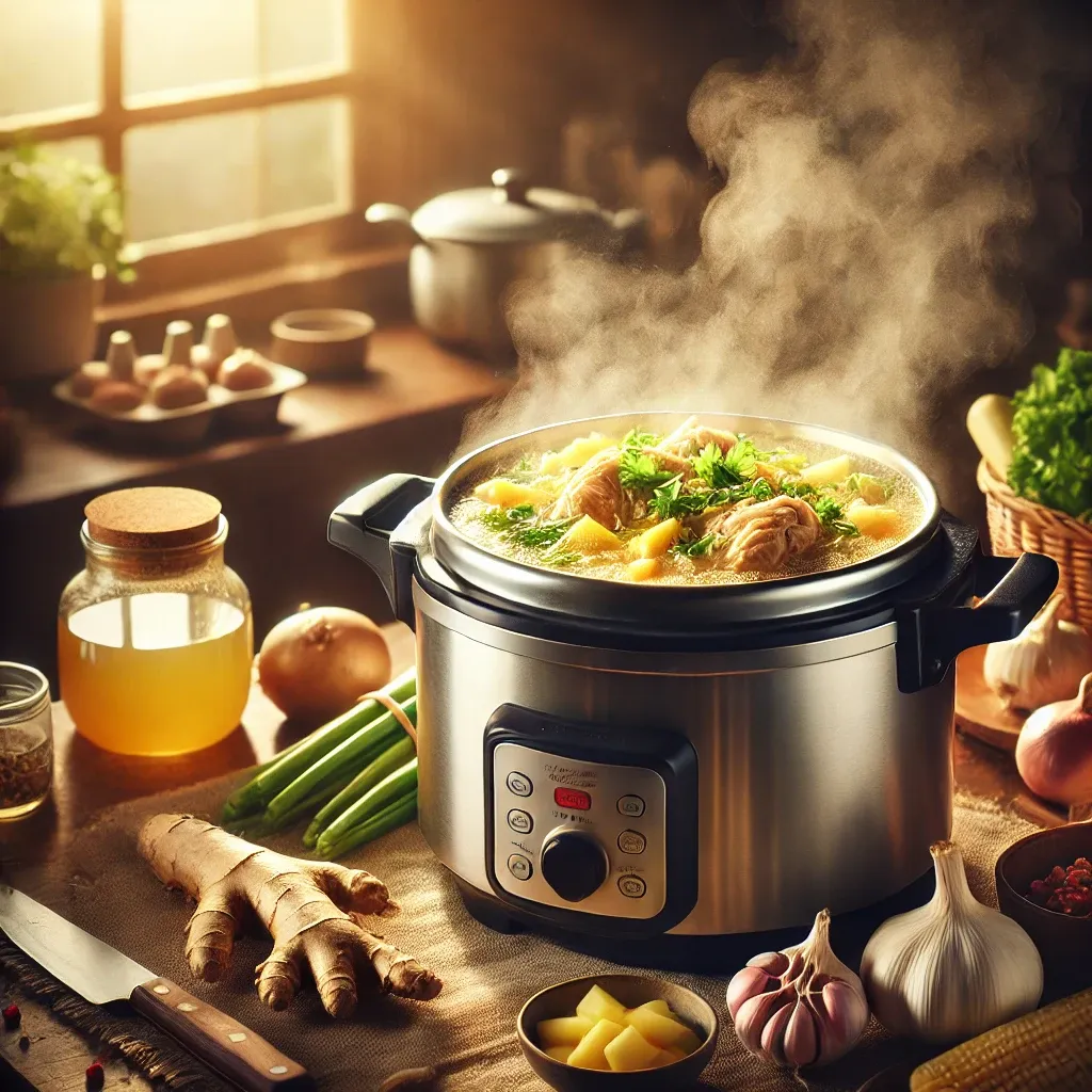닭백숙 압력솥 만드는 법