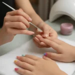 초등학생 네일아트 연장