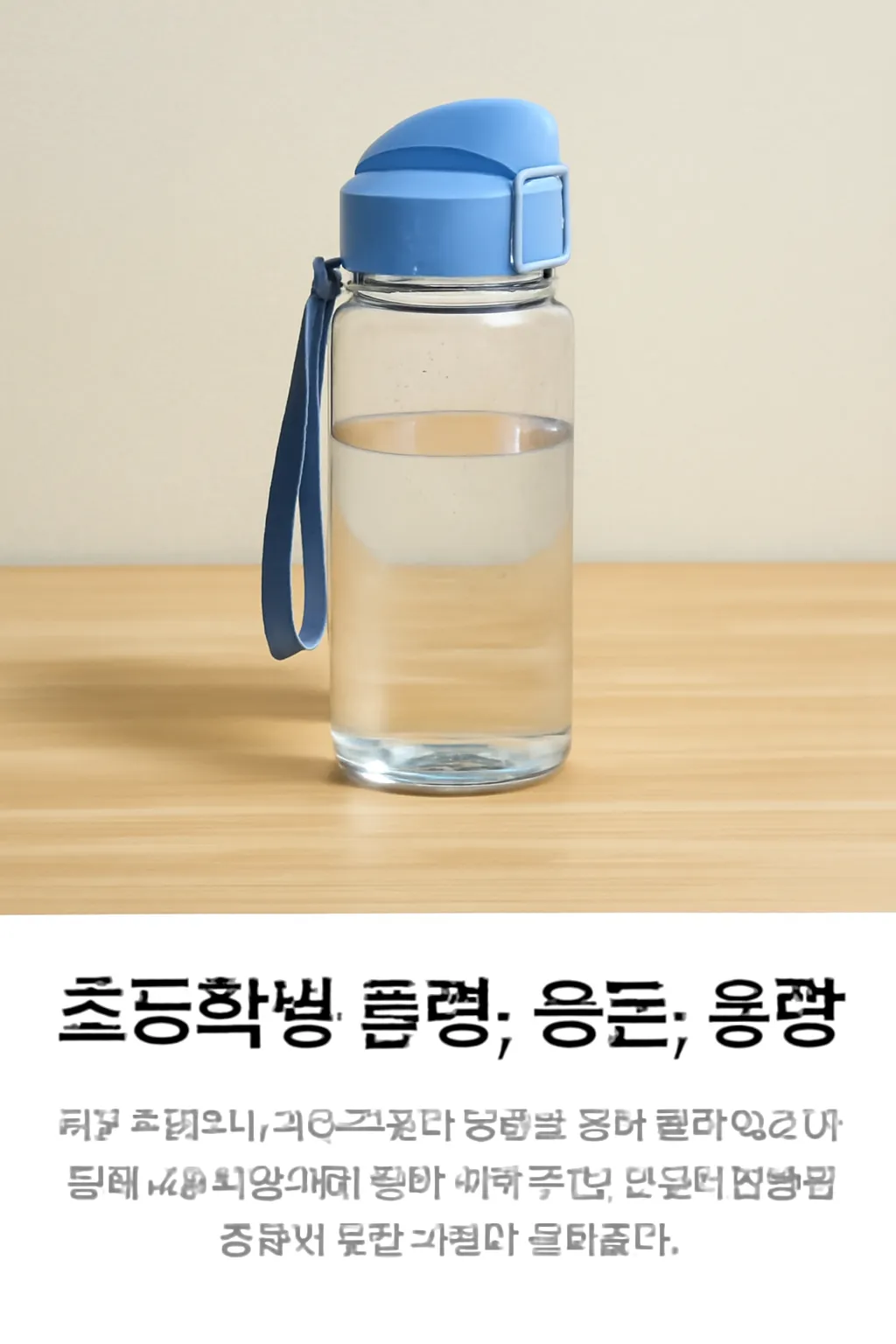 초등학생 물병 용량