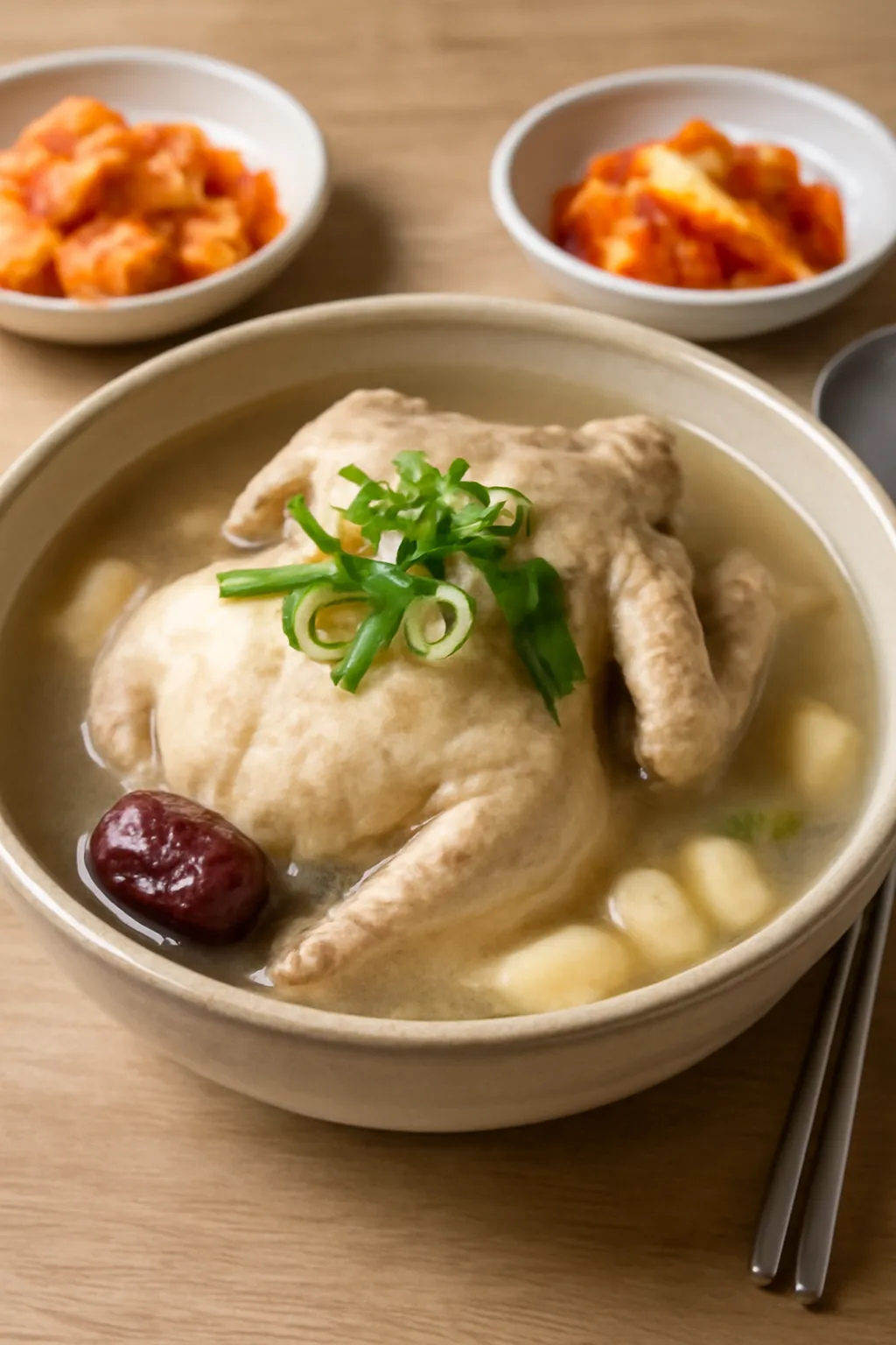 압력솥 삼계탕 끓이기 백숙 여름 보양식 복날음식