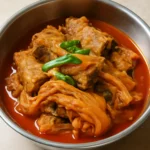 돼지갈비 김치찜 만드는법 압력솥