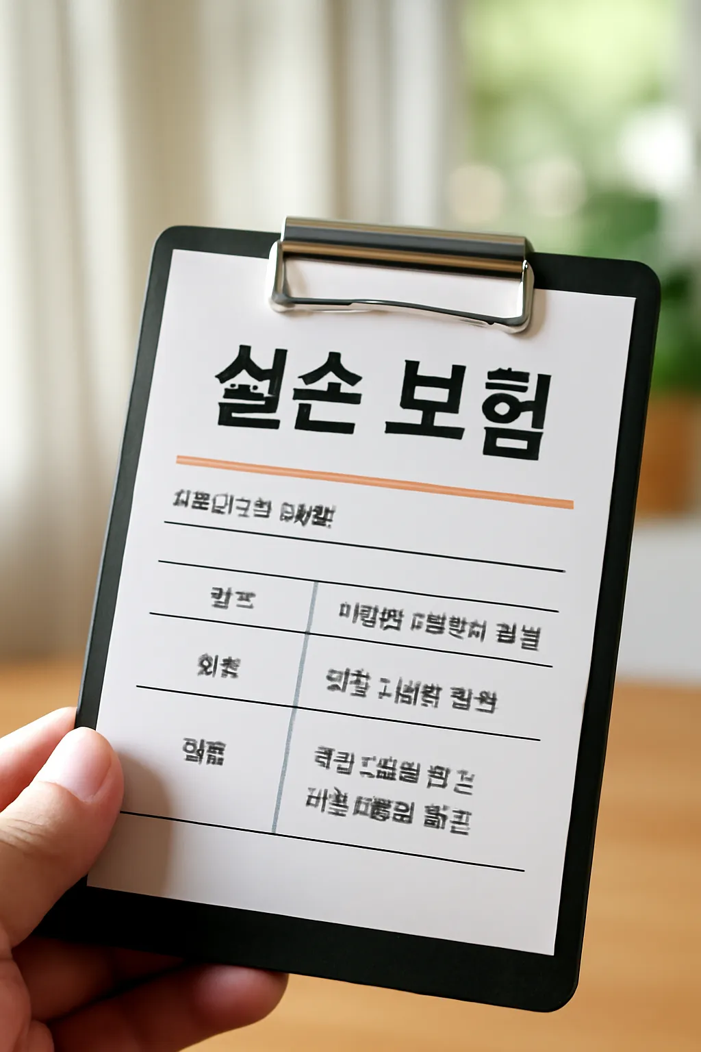 실손보험 보장내용
