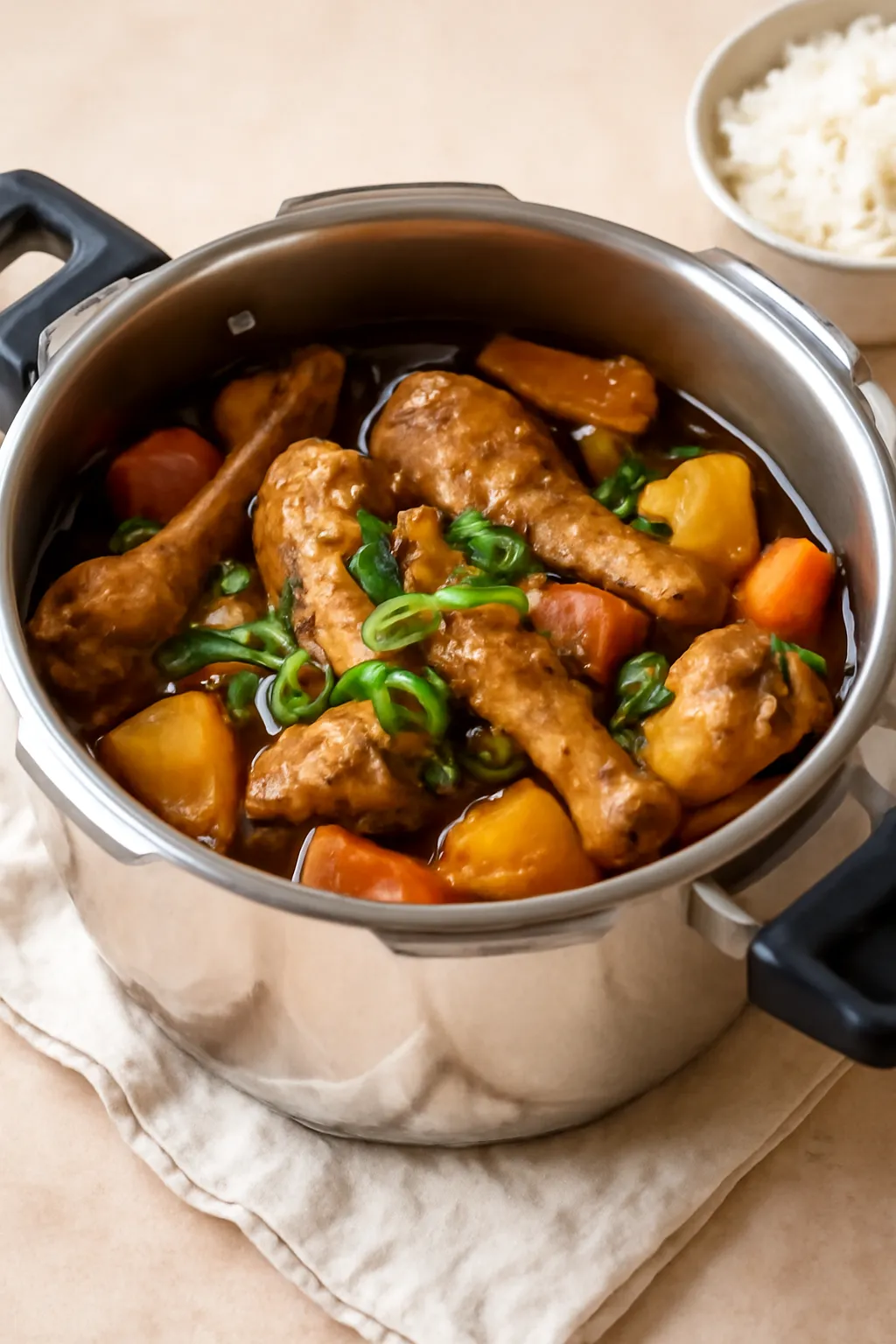 압력솥 찜닭 만드는 방법